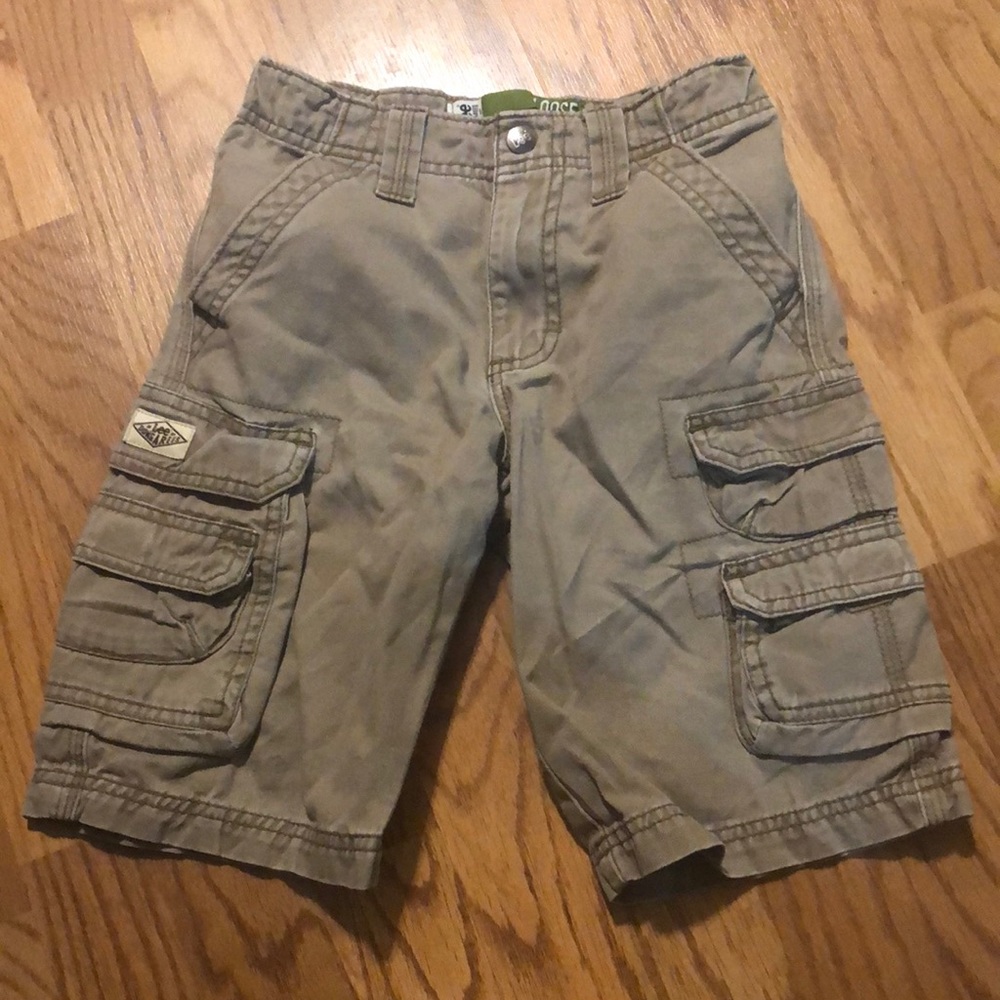 Boys khaki shorts